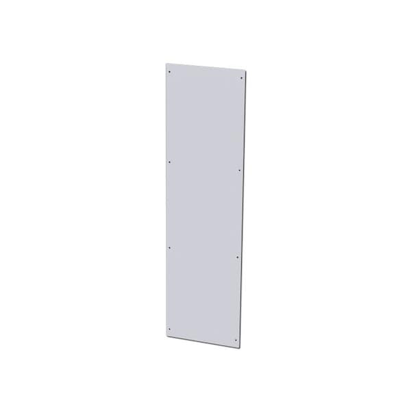 Plate, 78.24 in. H x 21-1/2 in. W x 0.08 in. L, Carbon Steel